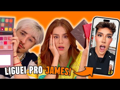 Reagi e LIGUEI para o JAMES CHARLES 😤 Hora da verdade sobre as makes brasileiras! 🇧🇷