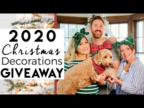 HUGE Christmas Decorations GIVEAWAY | Christmas 2020