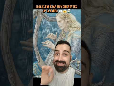 ¡EN EL LIBRO LOS ELFOS ERAN MEJORES! 👀🌝🧝🏻♂️