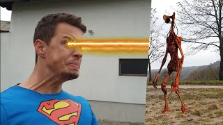 SUPERHEROES VS SIREN HEAD