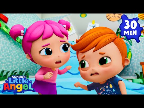 💃The Potty Dance | Little Angel 😇 | Kids Learn! | Nursery Rhymes | Sing Along