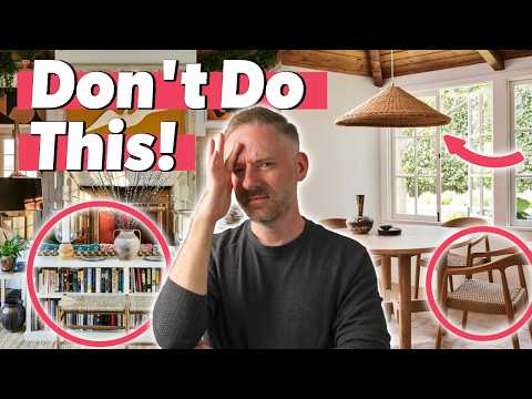 More Interior Design Trends To Avoid... If You HATE Cleaning!