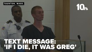 Prosecutor reveals Kylee Monteiro text message: 'If I die, it was Greg'