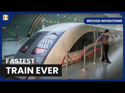 How Maglev Trains Defy Gravity - Wicked Inventions - History Documentary