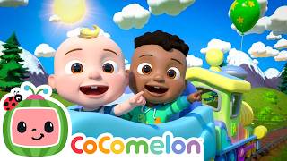 Cody’s Balloon Chase at the Train Park! 🎈🚂 | CoComelon Kids Songs & Nursery Rhymes