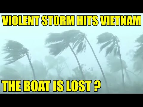 Ep. 43  TYPHOON YAGI HITS VIETNAM - The performance catamaran build is stopped