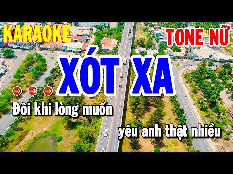 Karaoke Xót Xa Tone Nữ – Nhạc Sống Beat Mới Dễ Hát | Karaoke Thanh Hải