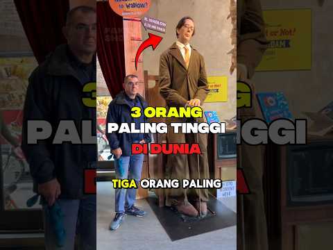 INILAH 3 ORANG PALING TINGGI DI DUNIA#shortvideo