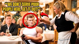WAITRESS INSULTS REACHER IN A LUXURY RESTAURANT... NOT KNOWING HE OWNS THE PLACE