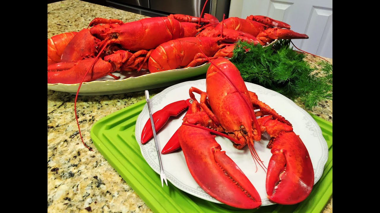 Как приготовить ЛОБСТЕРА. ( How to cook lobster)