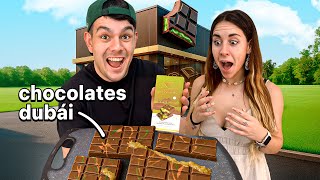 MI NOVIO me ha traído el CHOCOLATE VIRAL de DUBAI🍫🎁✈️ *además de muuuchos más regalitos*