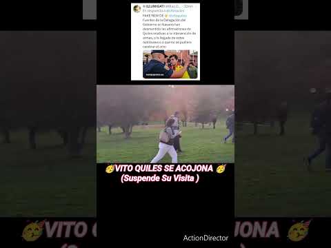 VITO QUILES SE ACOJONA Y SUSPENDE SU ACTO EN LA UNIVERSIDAD DE NAVARRA: ¡Eres Un Fachapijo CAGÓN!