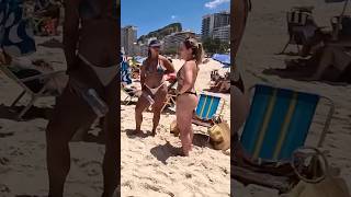 🇧🇷 Copacabana Beach A Hot Day