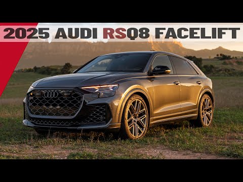 FIRST DRIVE: 2025 AUDI RSQ8 V8TT - Much louder! Small changes make big results - In detail