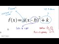 Exploring Quadratic Functions in Vertex Form