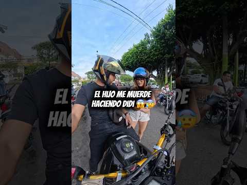 Esto me pasó con el hijo de la pasajera… haciendo DiDi 😱🥵🤣 #didi #motovlog #motos #bike #viral