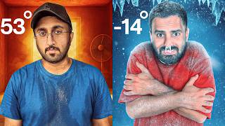 أبرد غرفة ضد أحر غرفة في قصر باور ❄️🔥