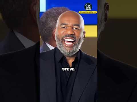 "What is smooth and black?" This answer got Steve Harvey