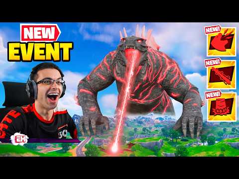 NickEh30 reacts to Godzilla in Fortnite!