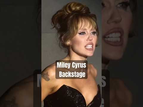 Miley Cyrus Backstage Music Video (Behind The Scenes of “More To Lose) 👀🎬 | #shorts #mileycyrus