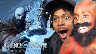Kai Cenat, CoryxKenshin, YourRage REACT to God of War Ragnarok!