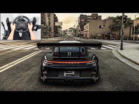 Porsche 911 GT3 RS | The Crew Motorfest | Steering Wheel Gameplay