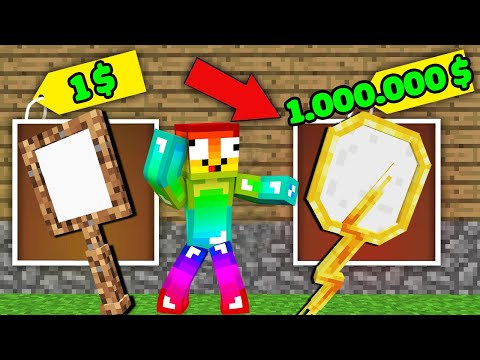 MINI GAME : CUỘC THI SỞ HỮU VỢT PICKLEBALL VIP ** NOOB CÓ VỢT PICKLEBALL CẦU VỒNG XỊN NHẤT MINECRAFT