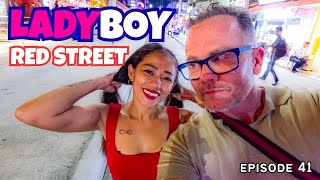 Red Street with Ladyboys of ANGELES - Red Light District of the Philippines (Warning Uncensored)