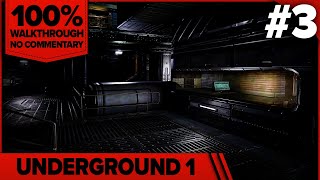 Doom 3: The Lost Mission 100% Cinematic Walkthrough (Hard, No Damage) 03 UNDERGROUND PART 1