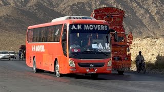The different types of buses in Pakistan