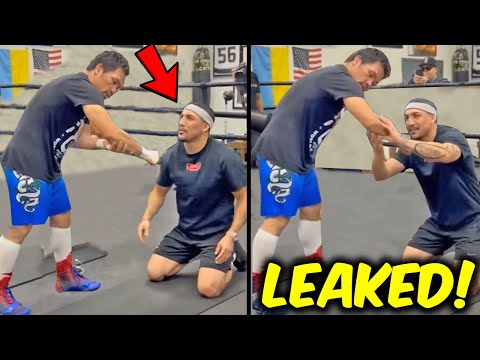 PACQUIAO COACHES TEOFIMO LOPEZ SWEET SCIENCE OF BOXING AHEAD OF MARIO BARRIOS FIGHT!