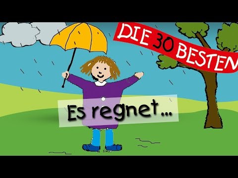 Es regnet - Die besten Kindergartenlieder || Kinderlieder