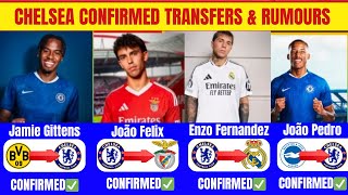 ALL CHELSEA CONFIRMED TRANSFERS | DELAP ✅, PEDRO ✅, GITTENS ✅, SARR✅, ESTAVAO ✅ SUMMER WINDOW 2025 🔥