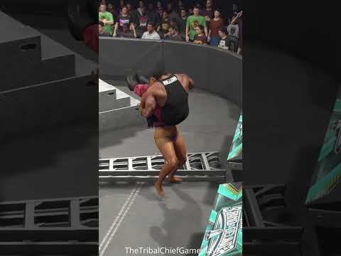 💥#BraunStrowman vs #NiaJax 💥Part 8 #shorts #wwe #thetribalcheifgameplay #wwe2k25