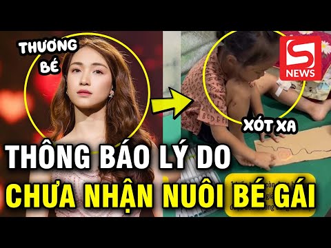 Hòa Minzy thông báo lý do chưa nhận nuôi được bé gái 6 tuổi ở làng Nủ