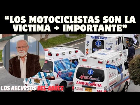 😲🔴 Las MOTOS son los que más MU3REN. Exclusiva ENTREVISTA director del ADRES