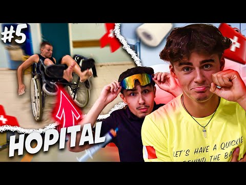 TOM SE PLANTE LE PIED, ON L’AMÈNE À L’HÔPITAL ! (il finit en fauteuil roulant) #5