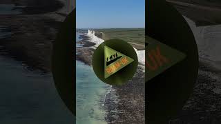 Chalk Cliffs Collapsing Into the Water #nature #shorts