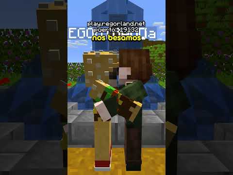 Reforzando amistad con Benja en mi server de Minecraft!