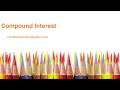 Understanding Compound Interest Concepts