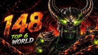 🏆 PIT 148 CLEARED! ⚡ TOP 6 WORLD WARLOCK | Diablo 4 Season 13