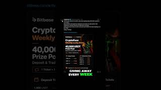 Giving Away Weekly Money🕊️#shorts #CryptoFace #CF #BitBase #Bitunix #Crypto #BTC #Giveaway #Tron