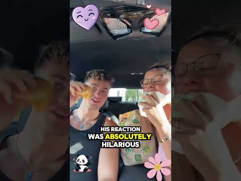 She Pranked Boyfriend With Hilarious Fast Food Challenge #viralshorte #shorts