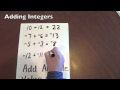 Adding Integers and Absolute Values