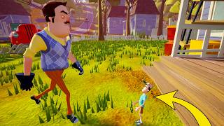 Completing Hello Neighbor but I am Tiny