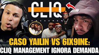 Caso yailin contra 6ix9ine: ¿por qué Cliq Management LLC podría perder por no responder?.