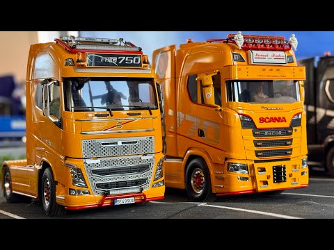 MEGA RC TRUCK & RC Construction SHOW in Model Expo Ostrava