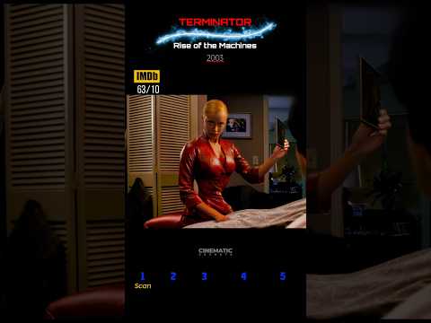 🔥T-X Locks Onto Her Next Target 💥 Iconic Scene👉Terminator 3 #film #fyp #terminator
