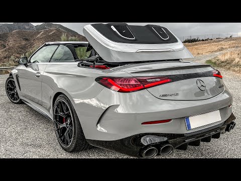 NEW 2025 Mercedes CLE53 AMG Cabriolet! 449HP 6 Cyl AMG BEAST! Interior Exterior Review 4k