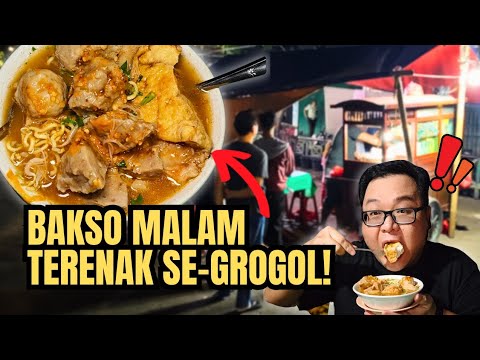 4 KULINER MALAM GROGOL! BAKSO URAT DI TEMPAT GELAP INI BIKIN KETAGIHAN!
